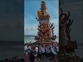 The Beautiful Balinese Cremation Ceremony #shorts #viral #viralvideo #hiddenwordls