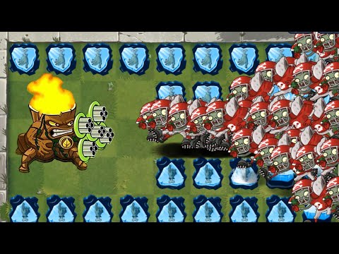 Pvz 2 Challenge - Which Plant Can Defeat 99 All-Star Zombies  With 5 Plant Food ？- Who'is Best ？