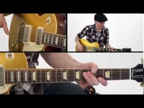 30 Blues Grooves - #10 Never Satisfied - Guitar Lesson - Jeff McErlain