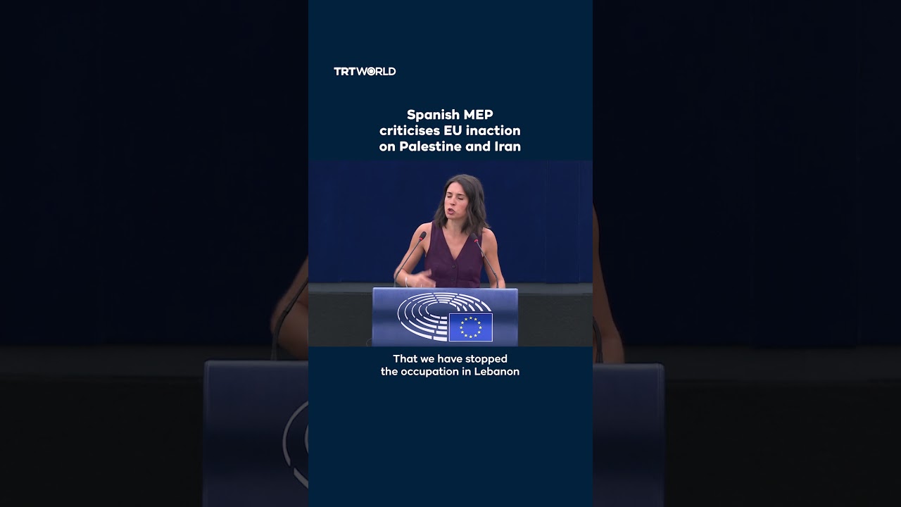 Video | Spanish MEP criticises EU inaction on Palestine and Iran