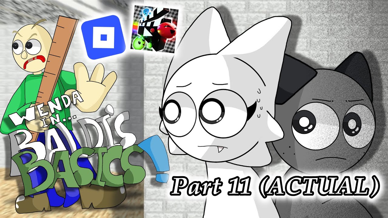 (ACTUAL) Wenda in Baldi’s Basics! (Part 11) | A Roblox My Movie Animation 
