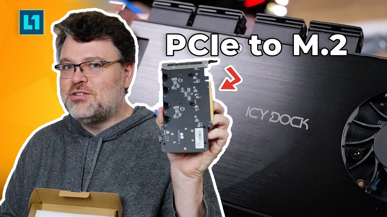 Taking a look at  ICY DOCK's Gen 5 M.2 Expander Featuring Crucial T705 Memory