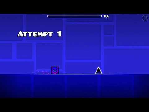 what happens if you jump over the first spike in stereo madness