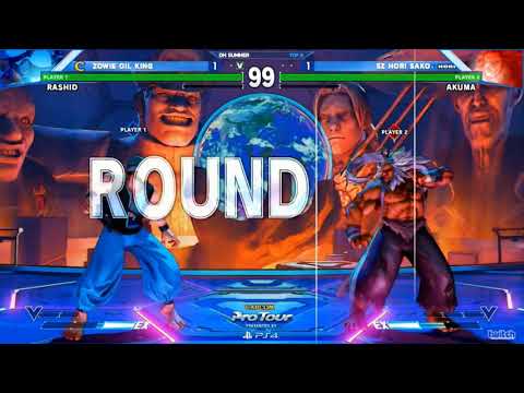 【CPT中文轉播】Oil King(Rashid) vs Sako(Akuma) - 瑞典DreamHack Summer 2017 - 勝部八強賽