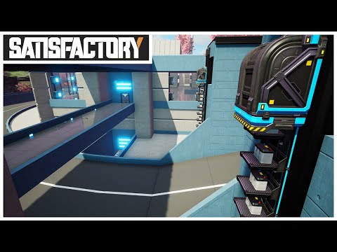 Satisfactory Showcase - Battery Delivering Facility.