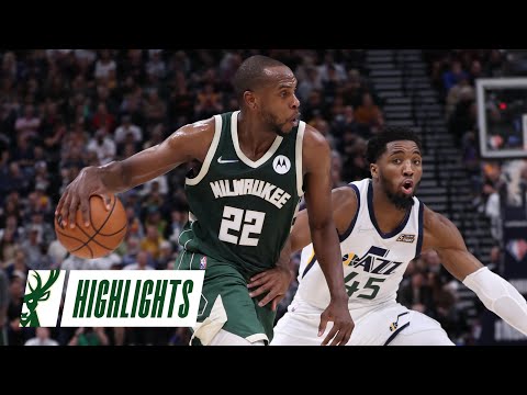 Highlights: Bucks 117 - Jazz 111 | Milwaukee's First Win In Utah In 21 Years | 3.14.21