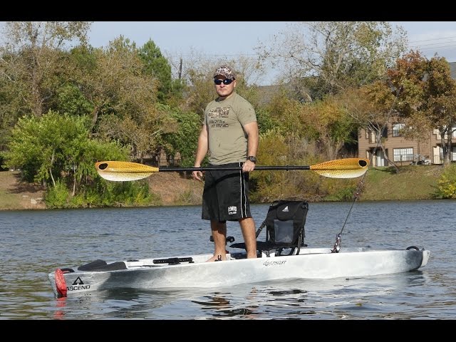 NEW 2016 Ascend FS128T Kayak Review | Most Stable Yak!