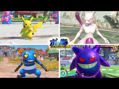 Pokkén Tournament DX - All Pokémon Gameplay