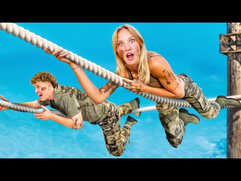 We Barely Survived a Military Obstacle Course! 