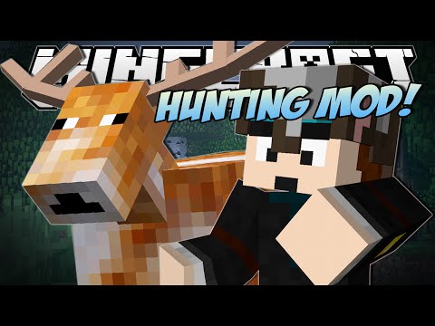 DanTDM - Minecraft | HUNTING MOD (Epic Guns, Traps and Deer!!) | Mod Showcase