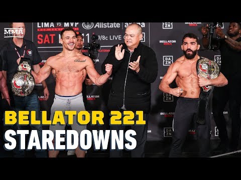 Bellator 221 Weigh-In Staredowns - MMA Fighting