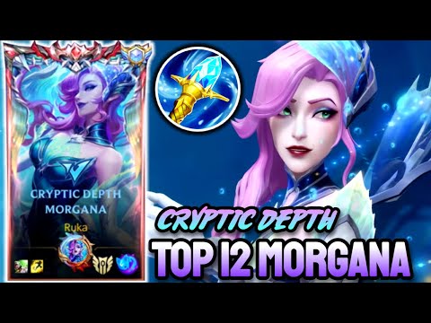 WILD RIFT CRYPTIC DEPTH MORGANA - TOP 12 MORGANA GAMEPLAY - GRANDMASTER RANKED