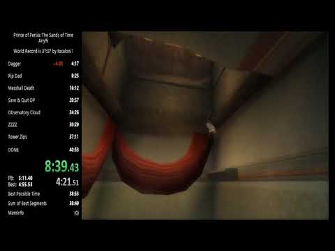 Prince of Persia The Sands of Time: any% Speedrun in 38:59