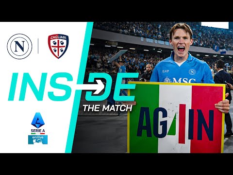 Napoli Are Champions of Italy | Inside The Match | Napoli-Cagliari | Serie A 2024/25