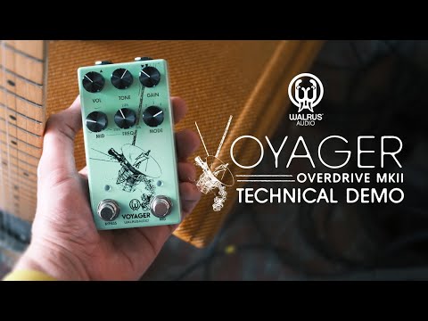 Walrus Audio Voyager MKII Preamp / Overdrive 2024 - Present - Seafoam image 6