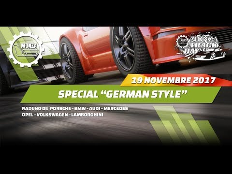 Speciale Monza Track Day - 19 Novembre - German Style