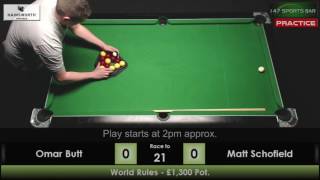 Omar Butt v Matt Schofield & Luke Meadmore v Jack Ashcroft