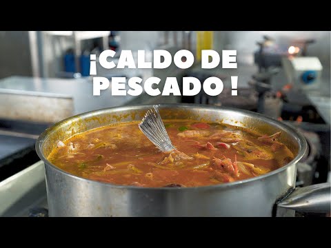 Fish stock (fumet) for Paella or Fideuà