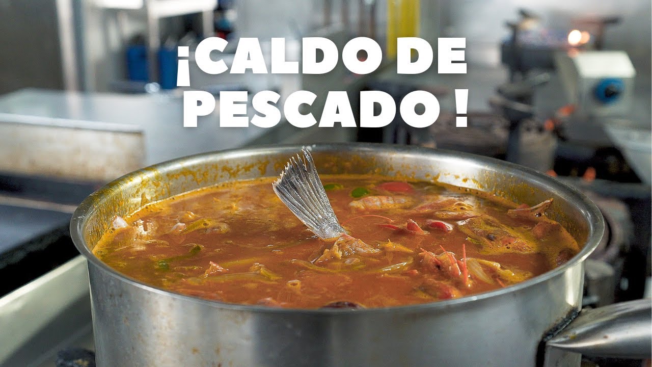 Receta de Caldo de Pescado para Paella o Fideuà