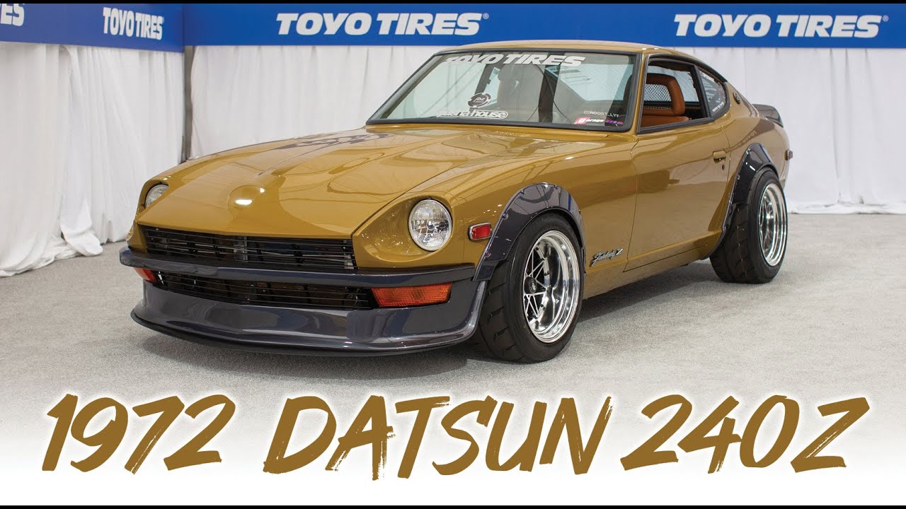 Watch the 1972 Datsun 240Z SEMA build video
