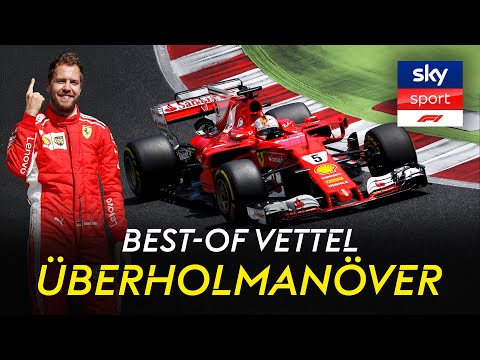 Sebastian Vettel - Die 20 spektakulärsten Überholmanöver seiner Karriere!