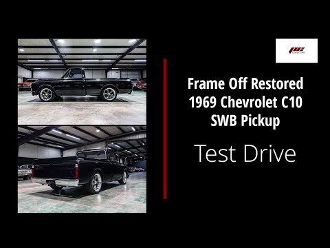 Restomod 1969 Chevrolet C10 SWB with GM V8