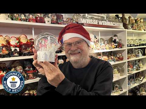 World’s Largest Snow Globe Collection | Guinness World Records
