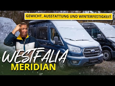 Westfalia Meridian - Weight, heating & features in practical testing (like Ford Big Nugget)
