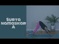 Sun Salutation A Surya Namaskar A