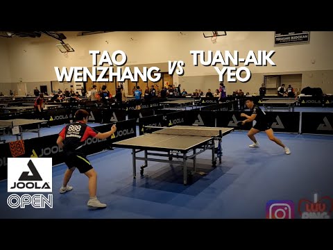 Tao Wenzhang (2663) vs Tuan-Aik Yeo (2496) // 2022 JOOLA LA Open - Open Singles Group - 12-10-22