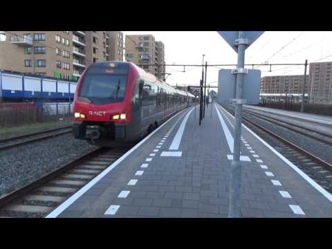 R-Net Flirt 2012 & 2014 vertrekken in Alphen a/d Rijn