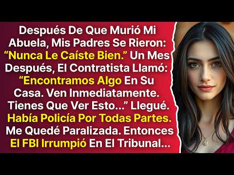 Un Mes Después De Que Murió Mi Abuela, El Contratista Llamó: “Encontramos Algo. Ven Inmediatamente.”
