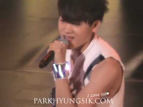 [FANCAM] 100326 ZE:A - All Day  @ Seoul Train (Hyungsik focus)