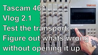 Video thumbnail for Tascam 464 | 1 | testing the transport by Tetrakan