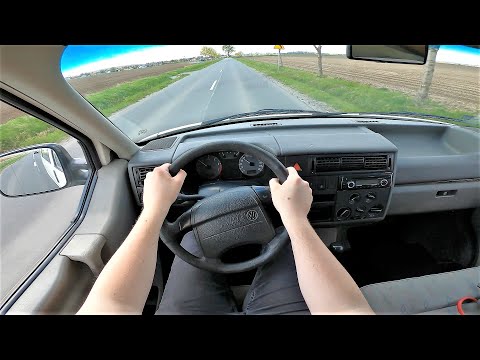 Volkswagen Transporter T4 1.9TD 68HP (2000) POV Test Drive & Acceleration | 380000km | 4K #124