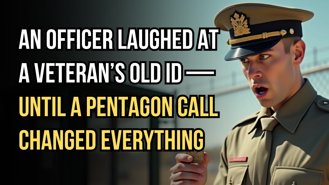 An Officer Laughed at a Veteran’s Old ID — Until a Pentagon Call Changed Everything