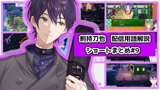 【剣持刀也/にじさんじ切り抜き】配信用語解説ショートまとめ９