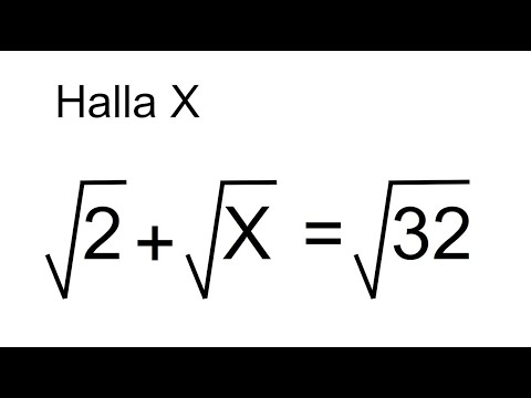 RESOLUCIÓN DE ECUACIÓN IRRACIONAL. Álgebra Básica
