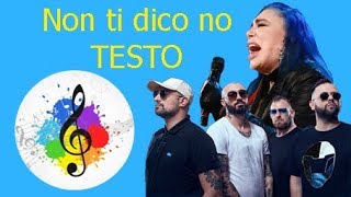 Boomdabash &amp; Lodredana Bertè-Non ti dico no (testo in italiano)