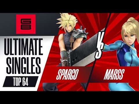 Sparg0 vs Marss - Top 64 Ultimate Singles - Genesis 8 | Cloud vs Zero Suit Samus