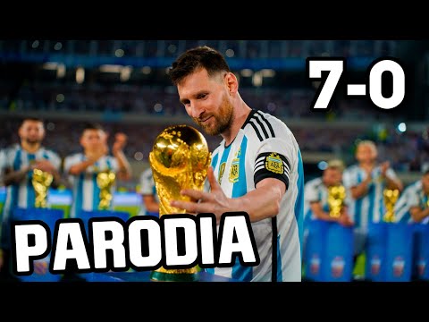 Canción Argentina vs Curazao 7-0 (Parodia Esta Vida Me Encanta)