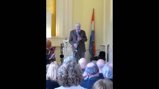 Joe Temperley Single Petal of a Rose @Woodlawn