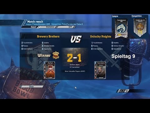 Bloodbowl 2 | FGL - Todesturnier des Todes - Saison 2 - Spieltag 9+10 (Zwerge)