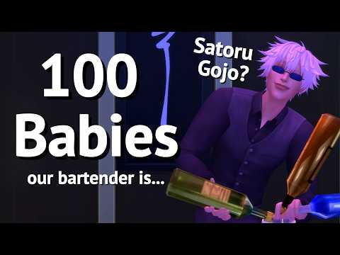 I threw a 12 hour long birthday party | 100 Baby Challenge Ep. 9 | Sims 4