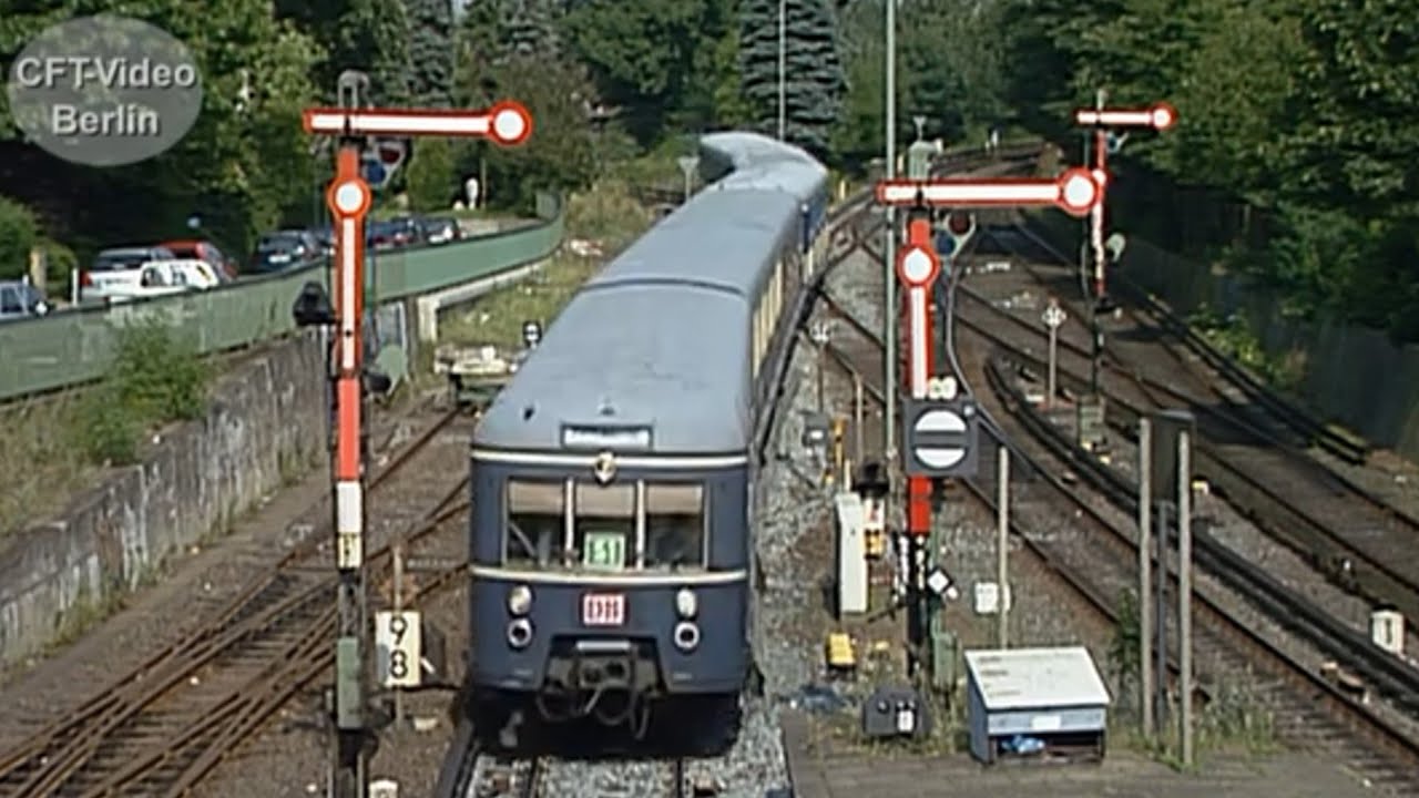Im Führerstand von Blankenese nach Ohlsdorf 1998 im ET 171