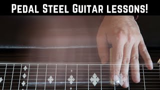 Pedal steel intro on Buck Owens' Foolin' Round - Lesson