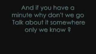 Keane: Somewhere Only We Know