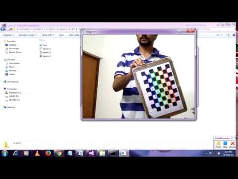 Camera Calibration Using OpenCV with source code