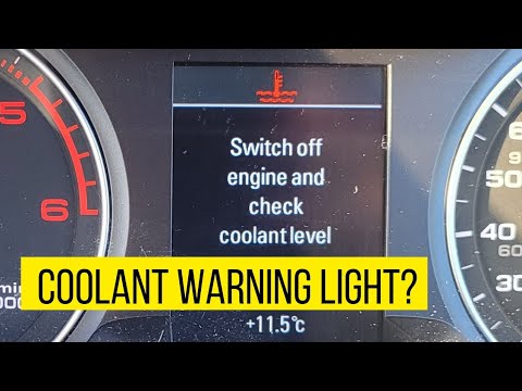 Audi Coolant Warning Illuminated - Easy Fix