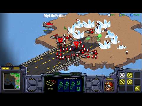 Starcraft Cartooned Terran Campaign Part 3 Mission 5-6